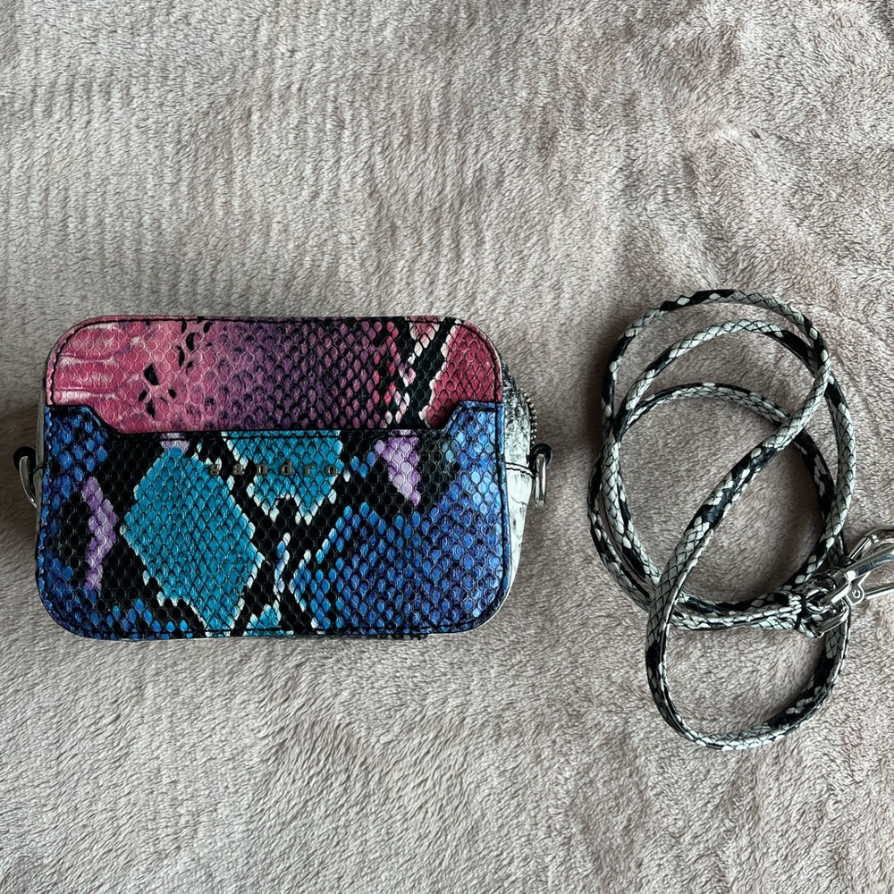 Sandro leather cross body bag